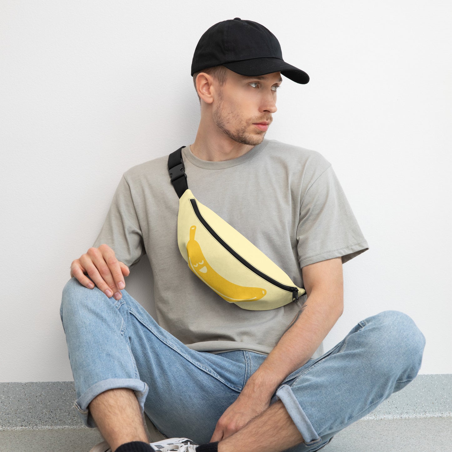 Banana Smile Fanny Pack