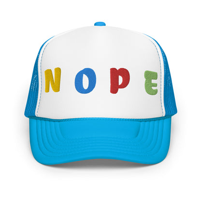 NOPE Foam Trucker Hat