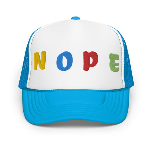 NOPE Foam Trucker Hat