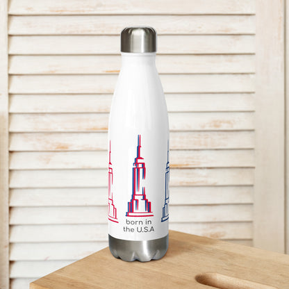 Born In The USA Stainless Steel Bottle