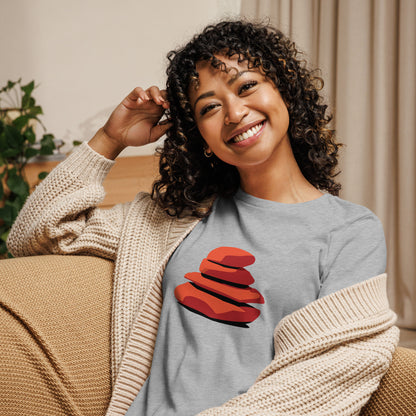 Premium Women's Relaxed T-Shirt - Cairn Logo