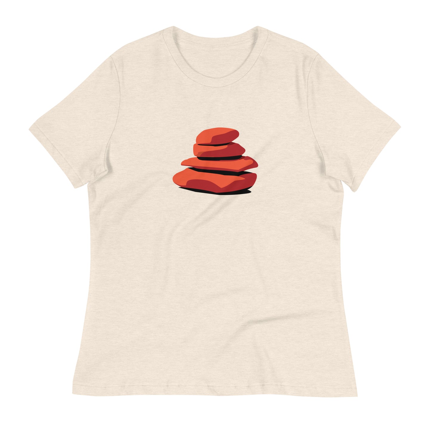 Premium Women's Relaxed T-Shirt - Cairn Logo